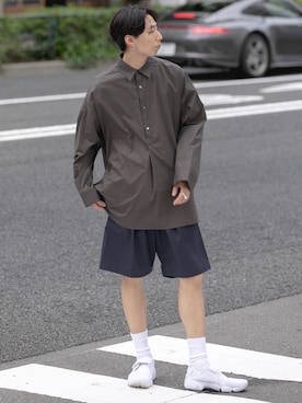 「URBAN RESEARCH（アーバンリサーチ）のアイテム（パンツ）」を使った、kanayamataiseiさん（メンズ・177cm）の夏コーディネート