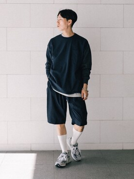 「Rams（ラムス）のアイテム」を使った、kanayamataiseiさん（メンズ・177cm）の夏コーディネート