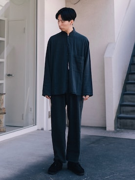 「confect（コンフォクト）のアイテム」を使った、kanayamataiseiさん（メンズ・177cm）の夏コーディネート