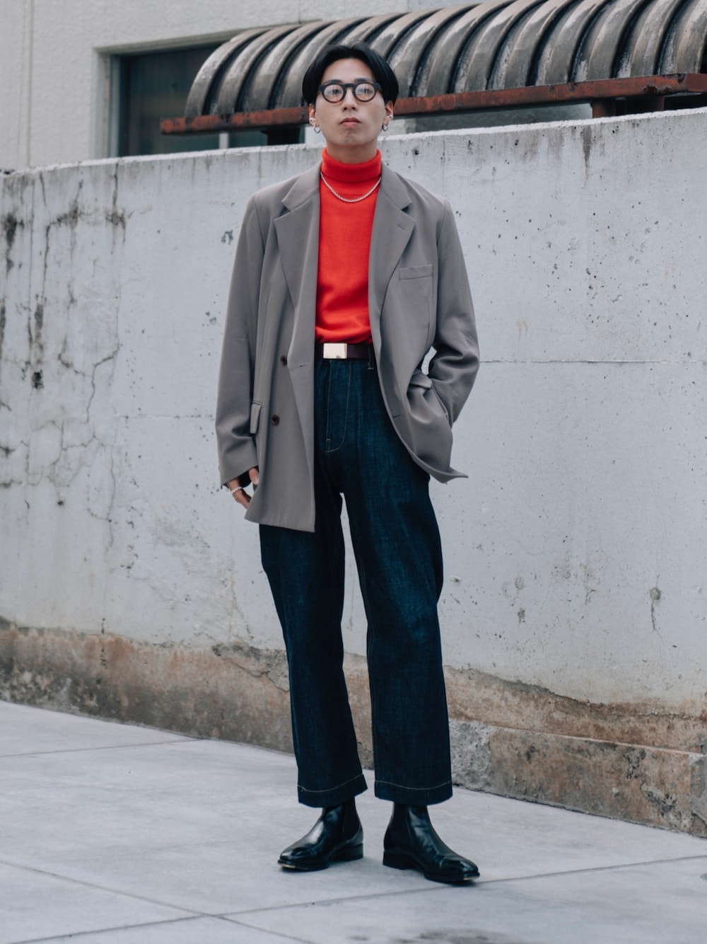 BATONER（バトナー）の「【BATONER】FLEECE WOOL TURTLE NACK