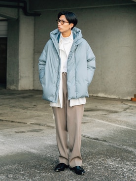 「OAMC（オーエーエムシー）のアイテム（ジャケット/アウター）」を使った、kanayamataiseiさん（メンズ・177cm）の秋コーディネート