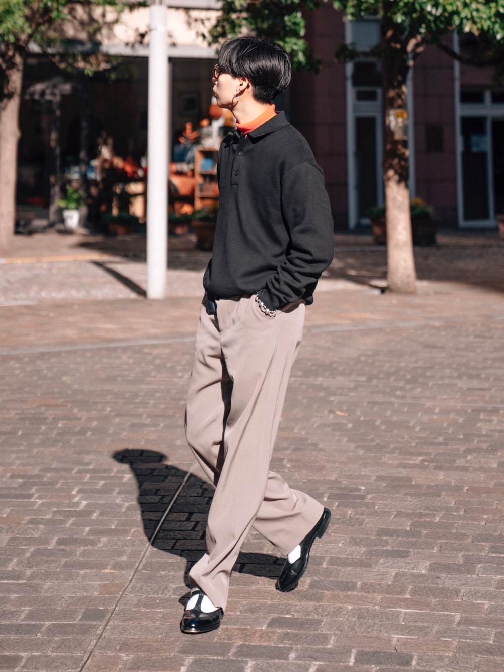 バトナー BATONER FLEECE WOOL TURTLE NECK フリースウールタートルネックニット セーター 長袖 ストレッチ ウール 2 茶 BN-20FL-034 BATONER（バトナー）の「【BATONER】FLEECE WOOL TURTLE NACK