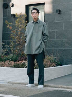 「COMMON PROJECTS（コモンプロジェクト）のアイテム」を使った、kanayamataiseiさん（メンズ・177cm）の冬コーディネート