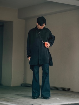 「ITTI（イッチ）のアイテム」を使った、kanayamataiseiさん（メンズ・177cm）の春コーディネート
