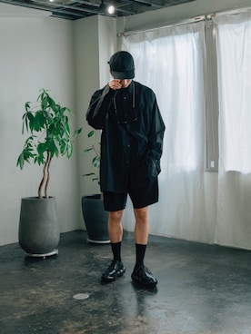 「th（ティー エイチ）のアイテム（トップス）」を使った、kanayamataiseiさん（メンズ・177cm）の夏コーディネート