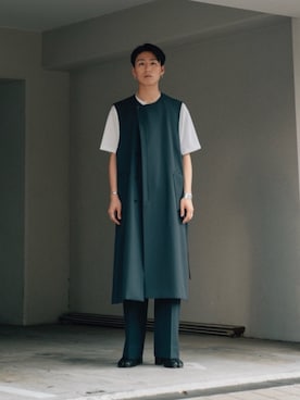 「半袖」｜「アイテム（その他）」を使った、kanayamataiseiさん（メンズ・177cm）の夏コーディネート