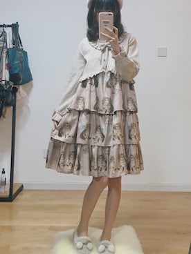 「Leur Getter（ルルゲッタ）のアイテム」を使った、Ichikokoさん（レディース・164cm）の冬コーディネート