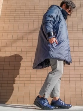 「airmax」｜「アイテム（ジャケット/アウター）」を使った、★TAKE★さん（メンズ・167cm）の冬コーディネート