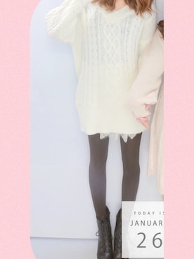 yuumiさん（レディース・157cm）の冬コーディネート