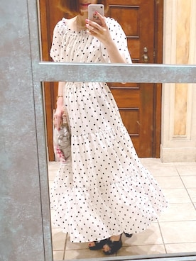 「夢展望（ユメテンボウ）のアイテム」を使った、yuumiさん（レディース・158cm）の夏コーディネート