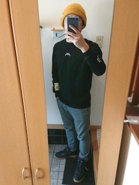 「A-COLD-WALL*（アコールドウォール）のアイテム（トップス）」を使った、haruさん（メンズ・172cm）の春コーディネート