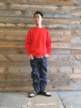 Narushima Yosukeさん（メンズ・172cm）の秋コーディネート