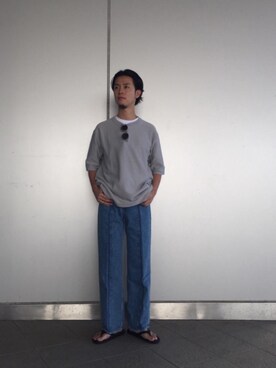 Narushima Yosukeさん（メンズ・172cm）の夏コーディネート