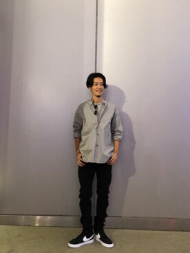 Narushima Yosukeさん（メンズ・172cm）の夏コーディネート