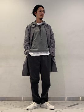 Narushima Yosukeさん（メンズ・172cm）の秋コーディネート