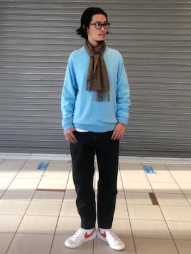 Narushima Yosukeさん（メンズ・172cm）の冬コーディネート