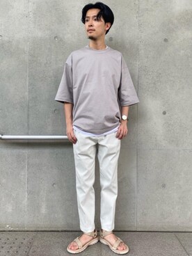 Narushima Yosukeさん（メンズ・172cm）の夏コーディネート