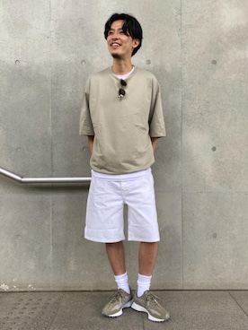 Narushima Yosukeさん（メンズ・172cm）の夏コーディネート