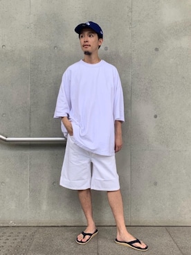 Narushima Yosukeさん（メンズ・172cm）の夏コーディネート