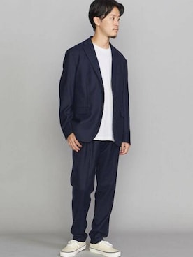 Narushima Yosukeさん（メンズ・172cm）の秋コーディネート