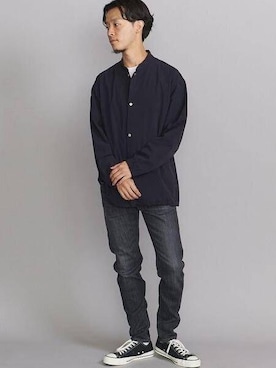 Narushima Yosukeさん（メンズ・172cm）の秋コーディネート