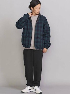 Narushima Yosukeさん（メンズ・172cm）の秋コーディネート