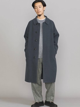 Narushima Yosukeさん（メンズ・172cm）の冬コーディネート