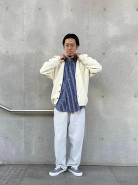 「RECOMMEND  ITEM STYLING」｜Narushima Yosukeさん（メンズ・172cm）の冬コーディネート