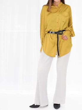 「Per sist ence（パーシエンス）のアイテム（パンツ）」を使った、Per sist enceさん（レディース・162cm）の冬コーディネート