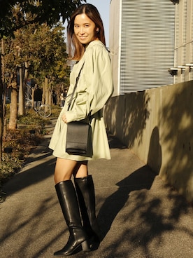 「Per sist ence（パーシエンス）のアイテム（ワンピース/ドレス）」を使った、Per sist enceさん（レディース・162cm）の冬コーディネート