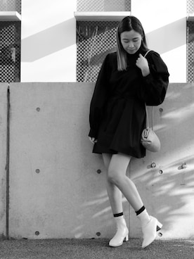 「Per sist ence（パーシエンス）のアイテム（ワンピース/ドレス）」を使った、Per sist enceさん（レディース・162cm）の冬コーディネート