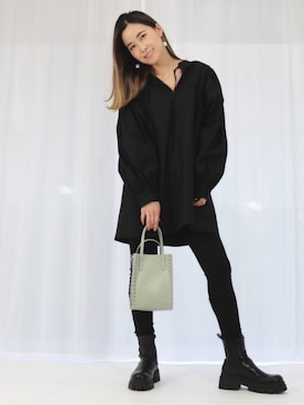 「Per sist ence（パーシエンス）のアイテム（ワンピース/ドレス）」を使った、Per sist enceさん（レディース・162cm）の冬コーディネート