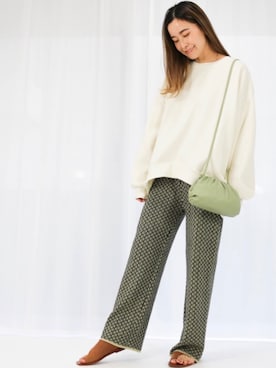 「Per sist ence（パーシエンス）のアイテム（パンツ）」を使った、Per sist enceさん（レディース・162cm）の春コーディネート