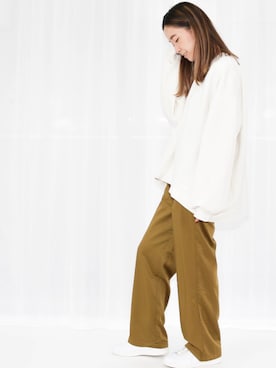 「Per sist ence（パーシエンス）のアイテム（パンツ）」を使った、Per sist enceさん（レディース・162cm）の春コーディネート