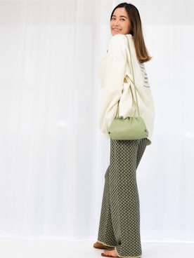 「Per sist ence（パーシエンス）のアイテム（パンツ）」を使った、Per sist enceさん（レディース・162cm）の春コーディネート
