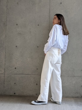 「Per sist ence（パーシエンス）のアイテム（パンツ）」を使った、Per sist enceさん（レディース・162cm）の春コーディネート
