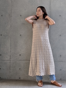 「Per sist ence（パーシエンス）のアイテム（ワンピース/ドレス）」を使った、Per sist enceさん（レディース・162cm）の春コーディネート