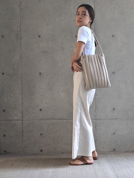 「Per sist ence（パーシエンス）のアイテム（スカート）」を使った、Per sist enceさん（レディース・162cm）の春コーディネート