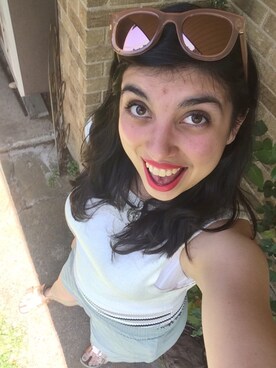 「summer」｜「アイテム（口紅/リップティント/グロス）」を使った、Nitoastさん（レディース・168cm）の夏コーディネート