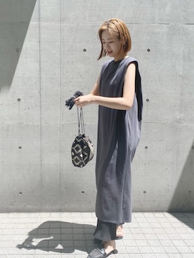 吉田歩美さん（レディース・174cm）の夏コーディネート