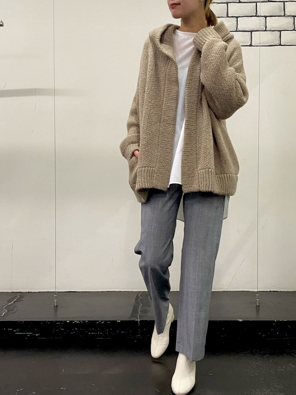 Andrey and john Wad ニットカーディガン Audrey and John Wad（オードリーアンドジョンワッド） ニット