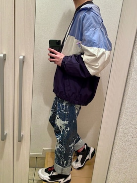 「lot holon（ロットホロン）のアイテム（パンツ）」を使った、kentaさん（メンズ・171cm）の春コーディネート
