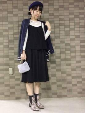 「スプリングSENSEOFPLACE」｜xyuni★さん（レディース・168cm）の春コーディネート