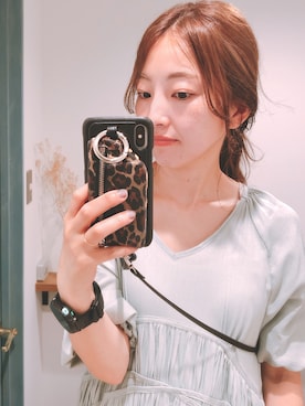 「アイテム（PC・スマホグッズ/家電）」を使った、miyukinakaさん（レディース・160cm）の夏コーディネート