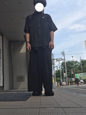 「JACOB JENSEN（ヤコブイェンセン）のアイテム」を使った、かんぱんさん（メンズ・169cm）の夏コーディネート