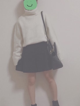 もえ☺︎さん（レディース・153cm）の秋コーディネート