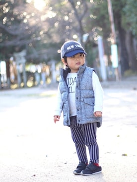 takeさん(キッズ・90cm)の冬コーディネート