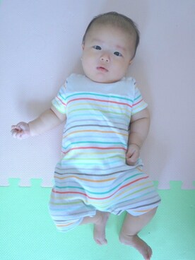 「ドラフトGAP」｜takeさん（キッズ・60cm）の夏コーディネート