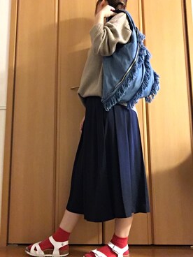 ナツキさん（レディース・161cm）の春コーディネート