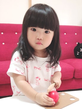 はゆ‪☺︎‬さん（キッズ・80cm）の夏コーディネート